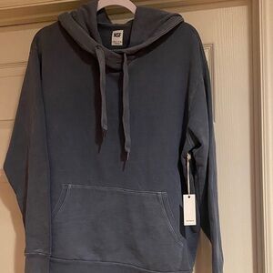 NSF Women’s Light Blue Hoodie with Front Pocket Sz Small.  NWT